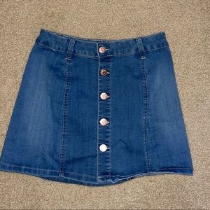 jean skirt